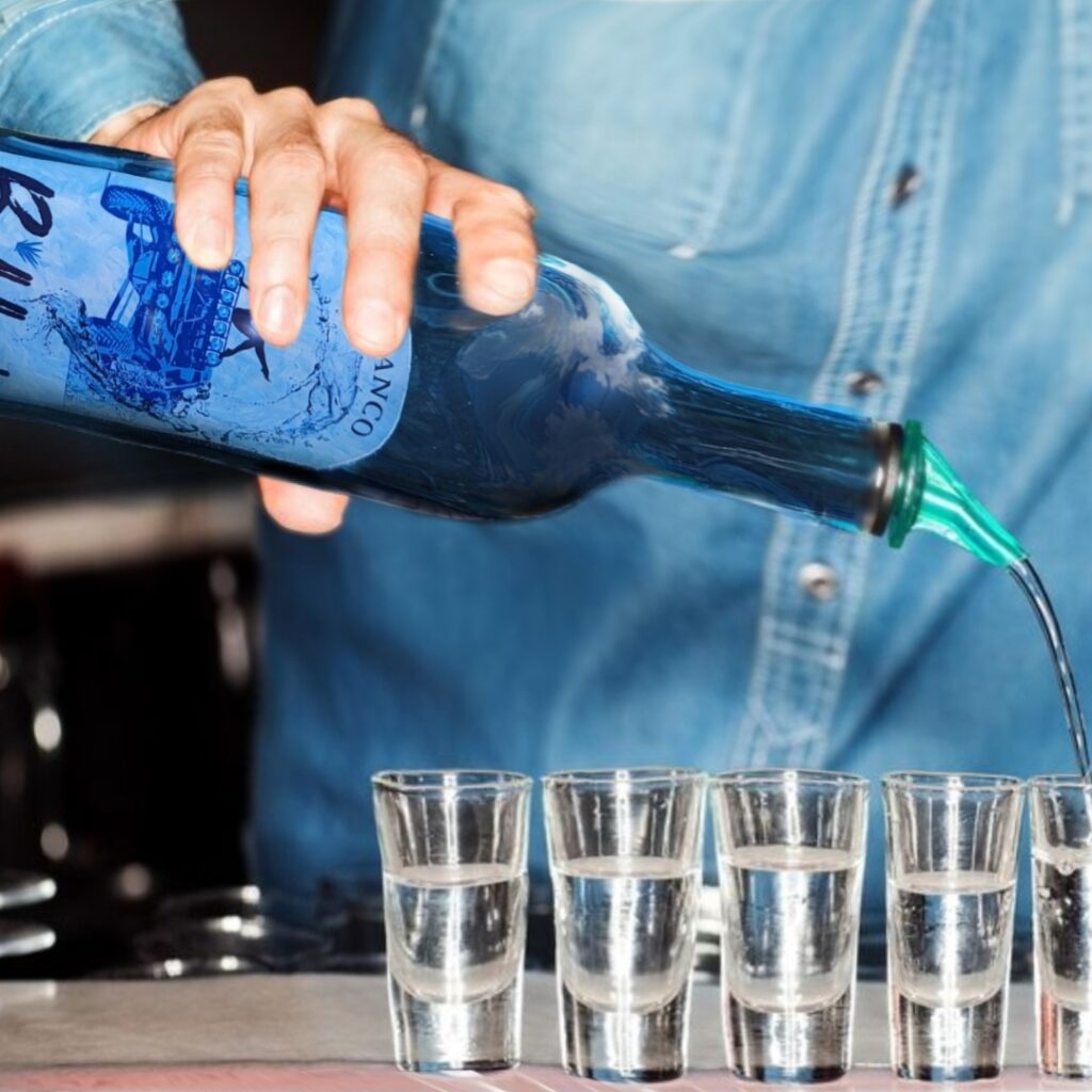 Pouring Shots Billys Blanco